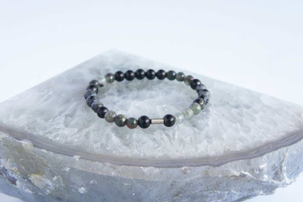 Spirit Feather I Am Well Beaded Bracelet