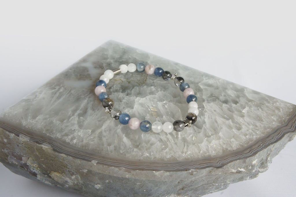 Spirit Feather We Are Stardust Beaded Bracelet