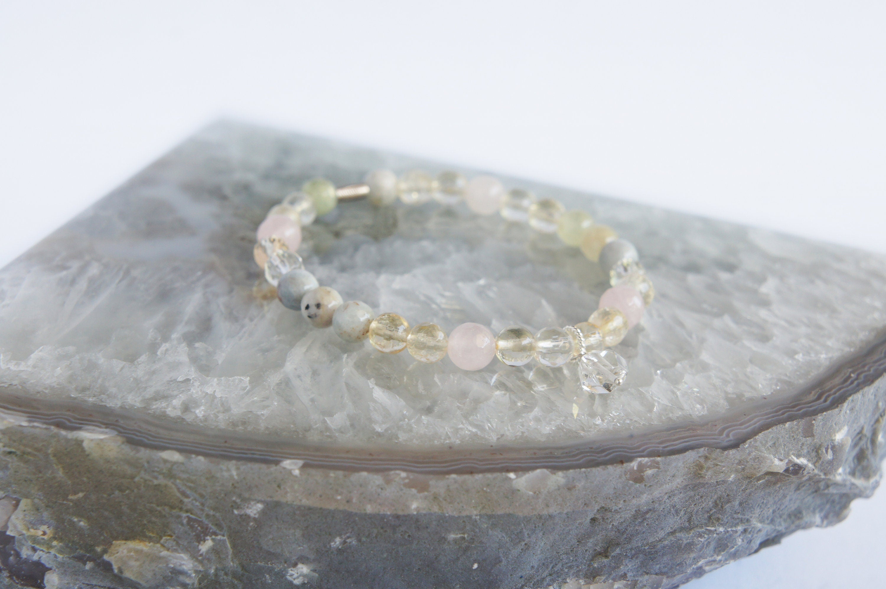 Spirit Feather Scorpio Beaded Bracelet