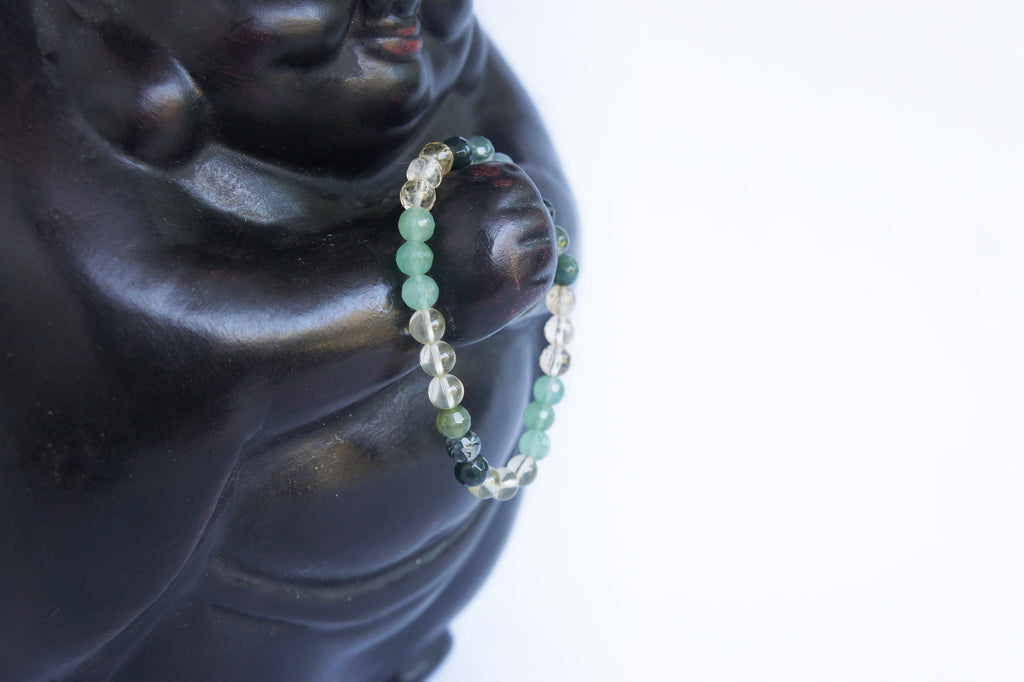 Spirit Feather Abundance & Wealth Beaded Bracelet