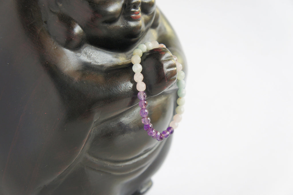 Spirit Feather Pitta Ayurveda Beaded Bracelet