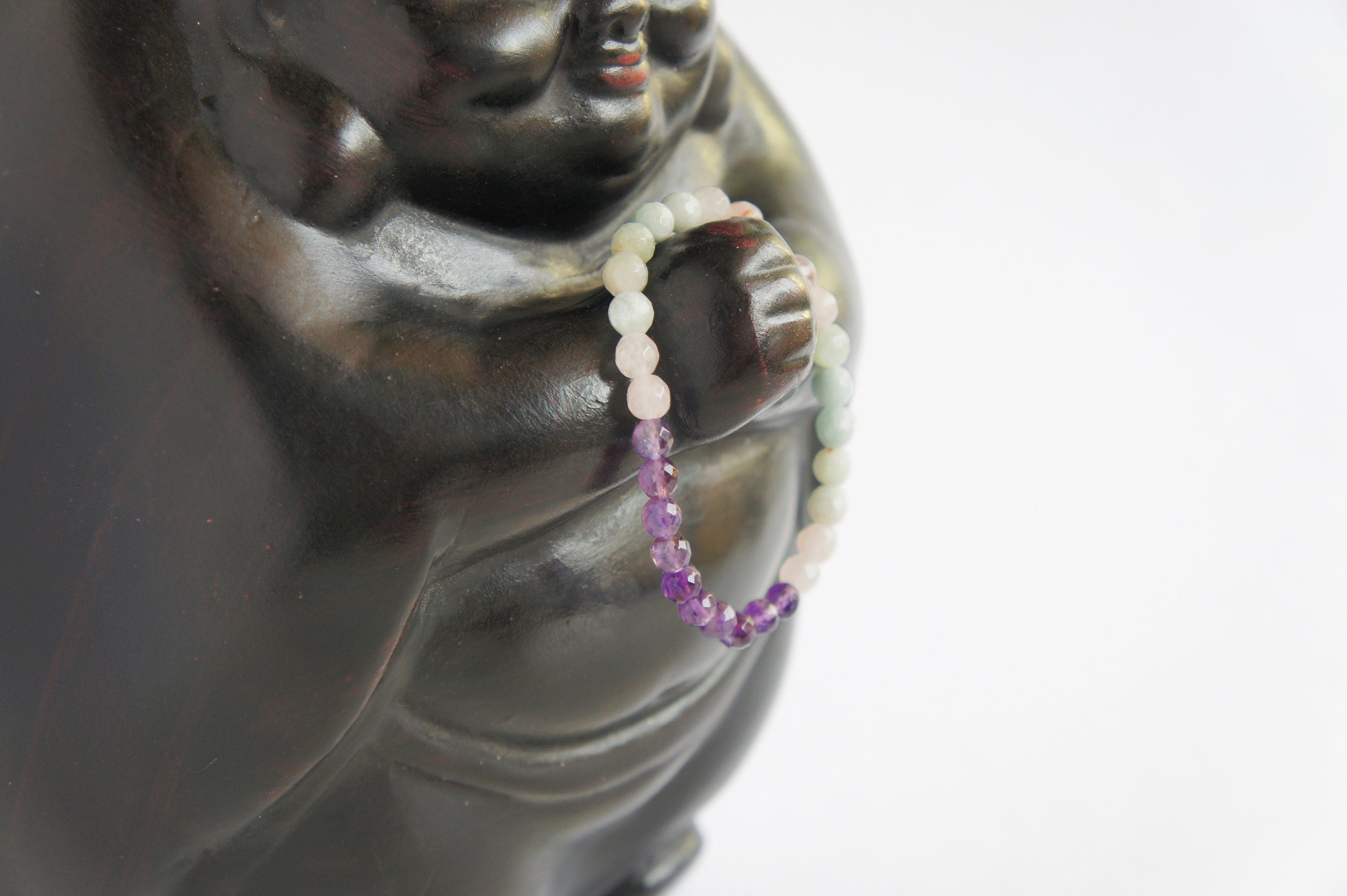 Spirit Feather Pitta Ayurveda Beaded Bracelet