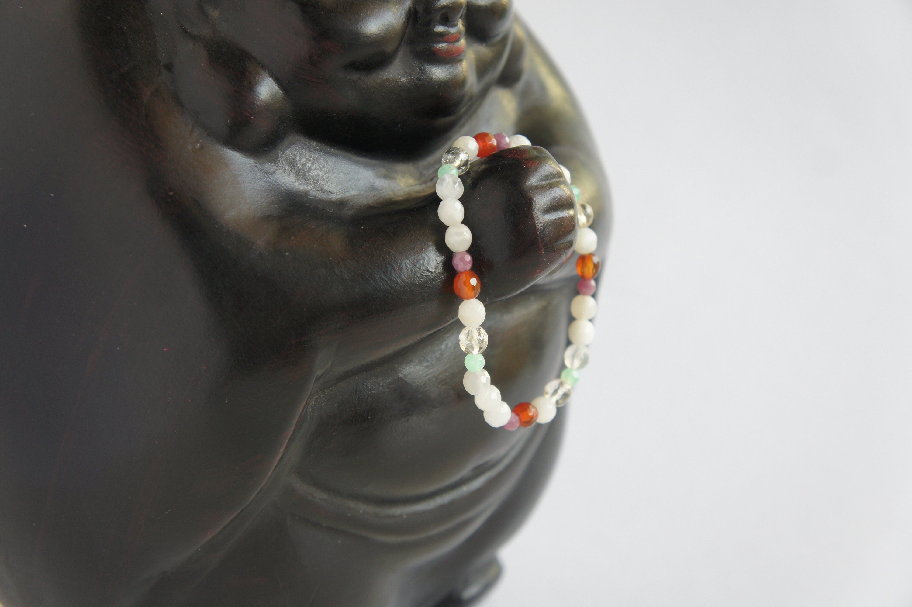 Spirit Feather Fertility Beaded Bracelet