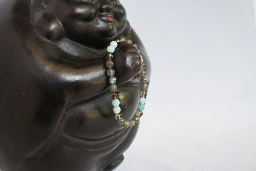 Spirit Feather I Am Fearless Beaded Bracelet