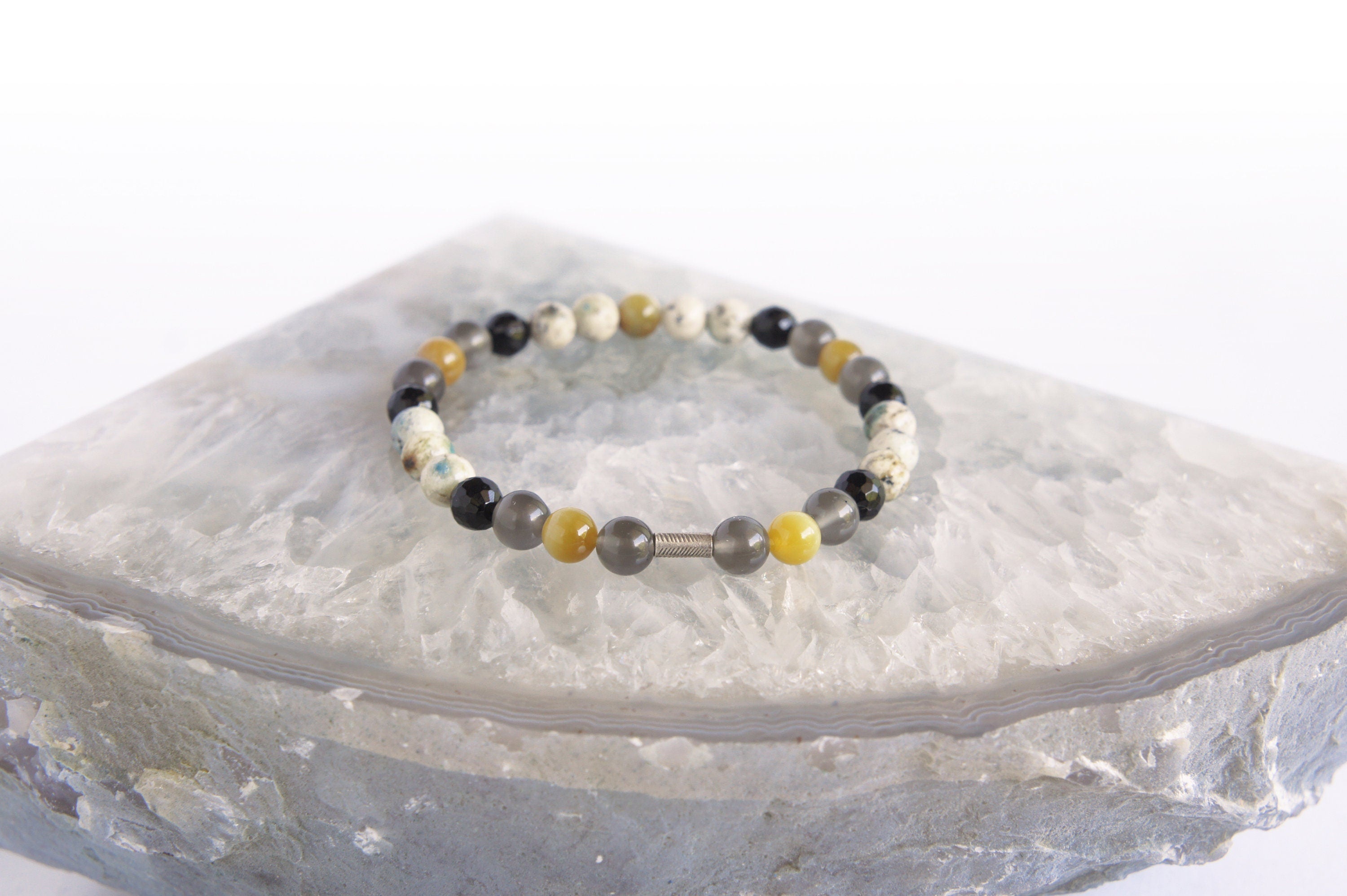 Spirit Feather Wild Woman Beaded Bracelet