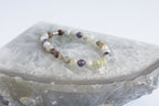 Spirit Feather Pisces Beaded Bracelet