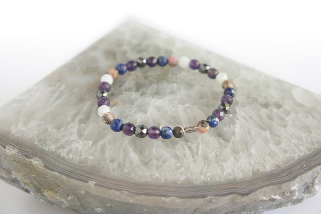 Spirit Feather Twin Flame Beaded Bracelet