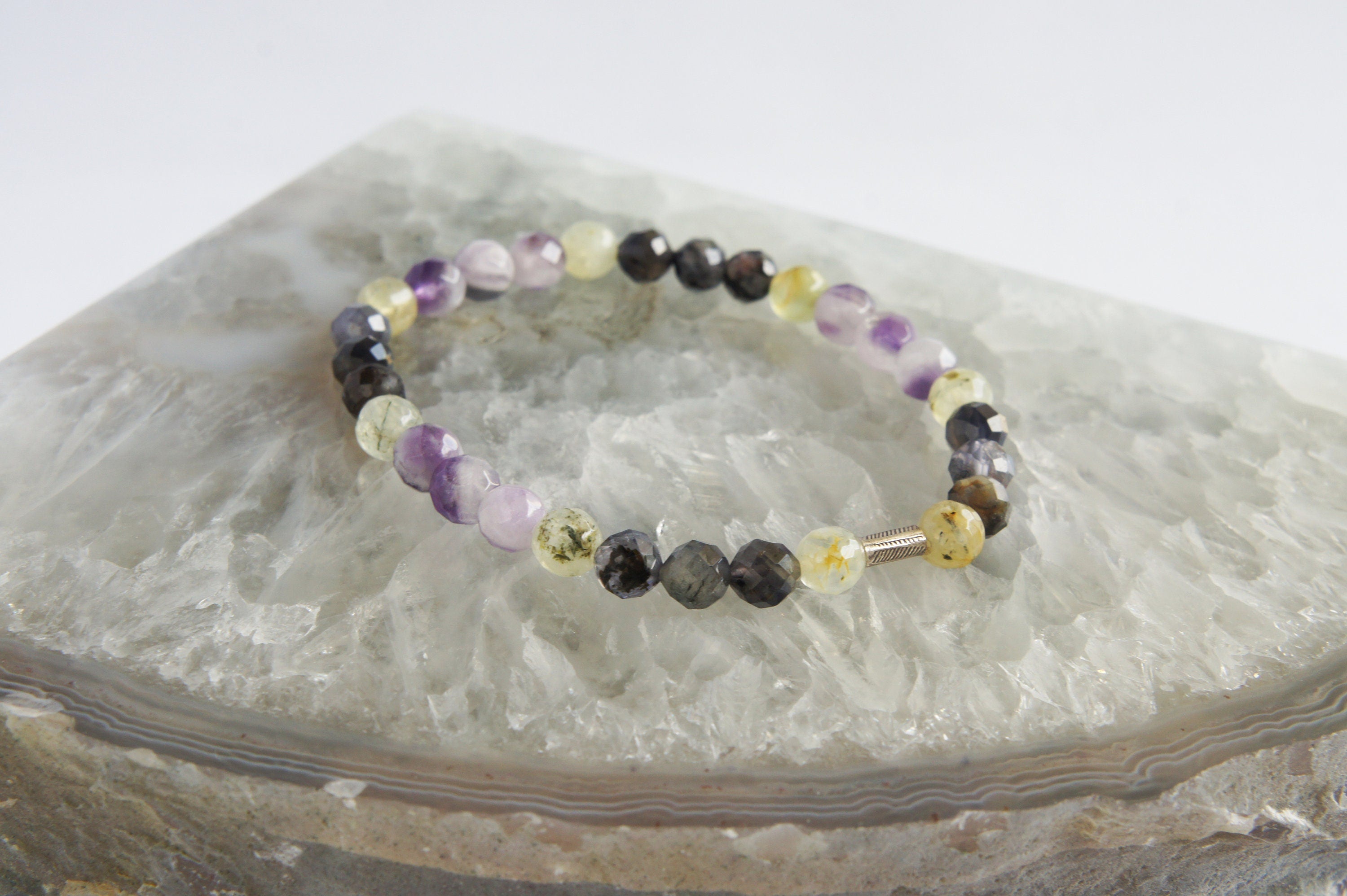 Spirit Feather Visualization Beaded Bracelet