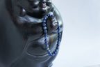 Spirit Feather Lapis Lazuli Beaded Bracelet