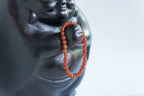 Spirit Feather Carnelian Beaded Bracelet