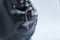 Spirit Feather Amethyst Beaded Bracelet
