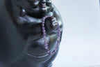 Spirit Feather Amethyst Beaded Bracelet