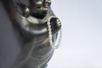 Spirit Feather Grey Moonstone Beaded Bracelet