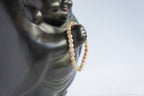 Spirit Feather Yellow Moonstone Beaded Bracelet
