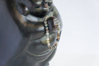 Spirit Feather African Bloodstone Beaded Bracelet