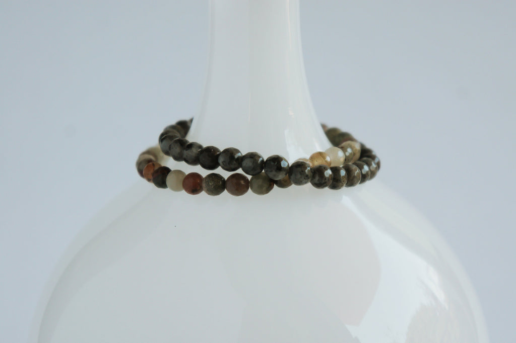 Spirit Feather Healing Bracelet Set