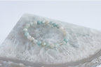 Spirit Feather Amazonite Beaded Bracelet