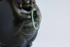 Spirit Feather Burma Jade Beaded Bracelet