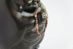 Spirit Feather Rhodonite Beaded Bracelet