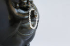 Spirit Feather Clear Quartz Beaded Bracelet