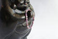 Spirit Feather Ruby Beaded Bracelet