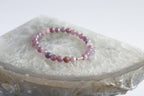 Spirit Feather Ruby Beaded Bracelet