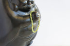 Spirit Feather Peridot Beaded Bracelet