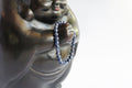 Spirit Feather Sapphire Beaded Bracelet
