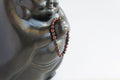 Spirit Feather Red Tiger's Eye Beaded Bracelet