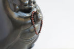 Spirit Feather Red Tiger's Eye Beaded Bracelet