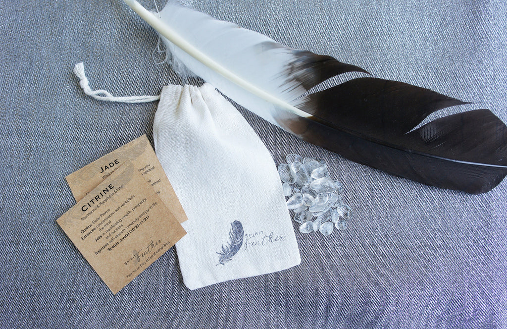 Spirit Feather Libra Bracelet Set