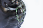 Spirit Feather Ruby Zoisite Beaded Bracelet