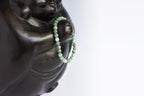 Spirit Feather Emerald Beaded Bracelet