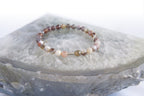 Spirit Feather Botswana Agate Beaded Bracelet