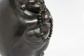 Spirit Feather Men's Gold Sheen Obsidian Beaded Bracelet