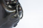 Spirit Feather Men's Larvikite Beaded Bracelet
