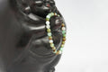 Spirit Feather Men's Chrysoprase Beaded Bracelet
