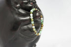 Spirit Feather Men's Chrysoprase Beaded Bracelet