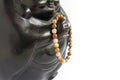 Spirit Feather Men's Petrified Wood Beaded Bracelet