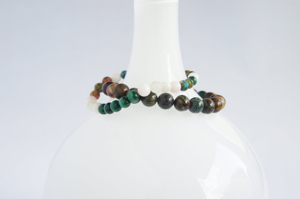 Spirit Feather Divine Feminine & Masculine Bracelet Set