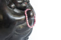 Spirit Feather Pink Tourmaline Beaded Bracelet