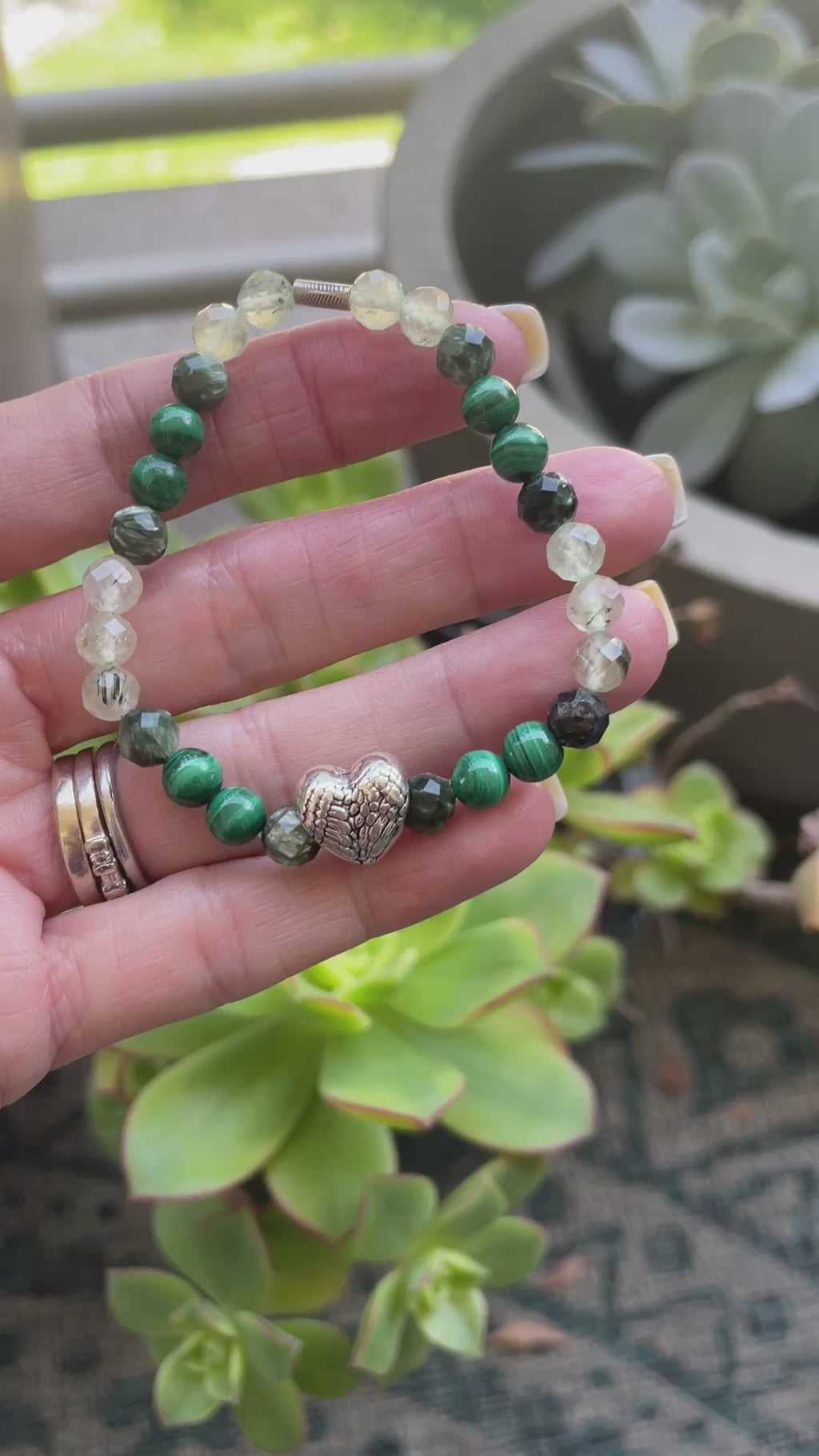 Archangel Raphael Beaded Bracelet