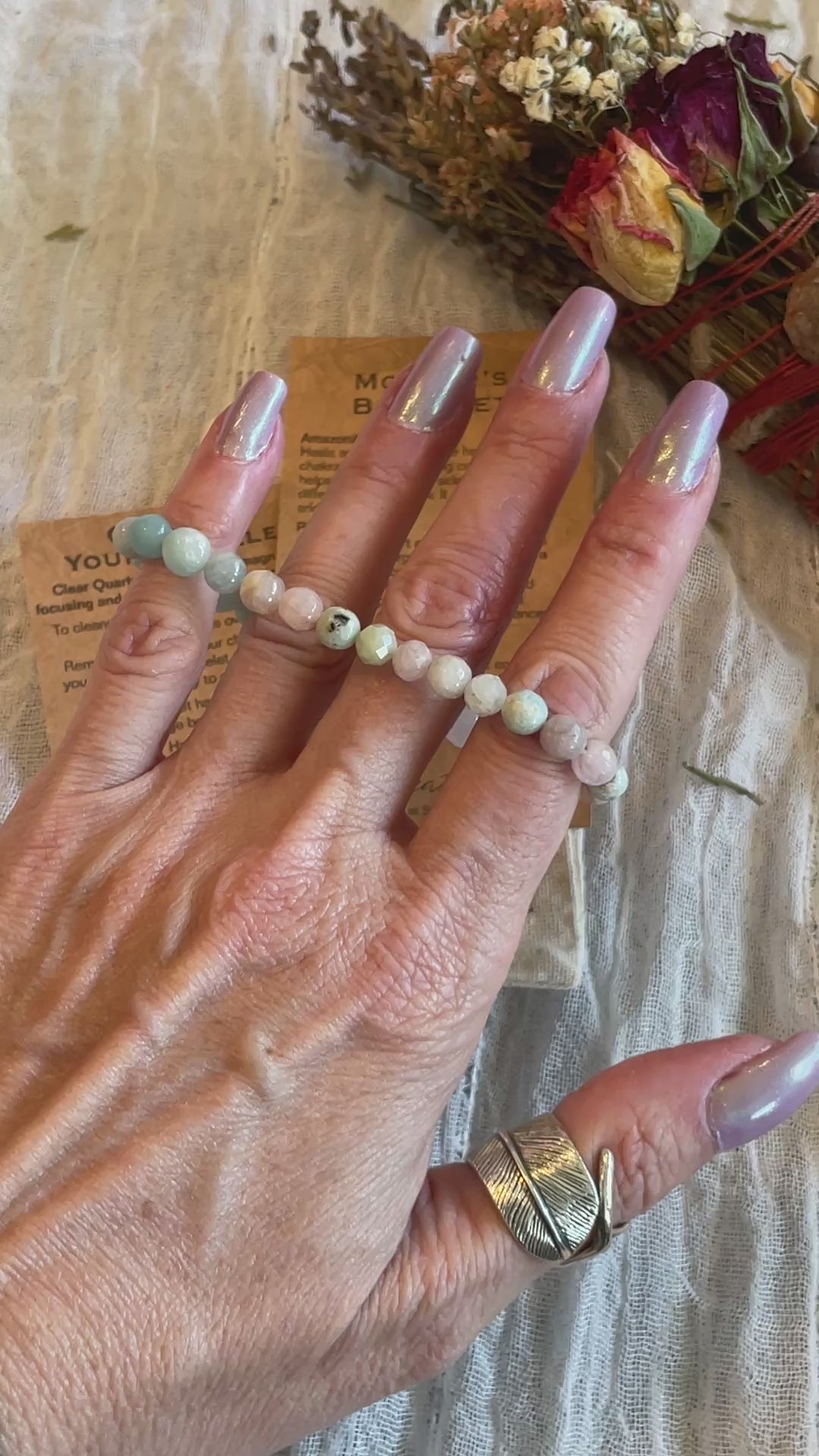 Mother's Bracelet & Smudge Stick bundle
