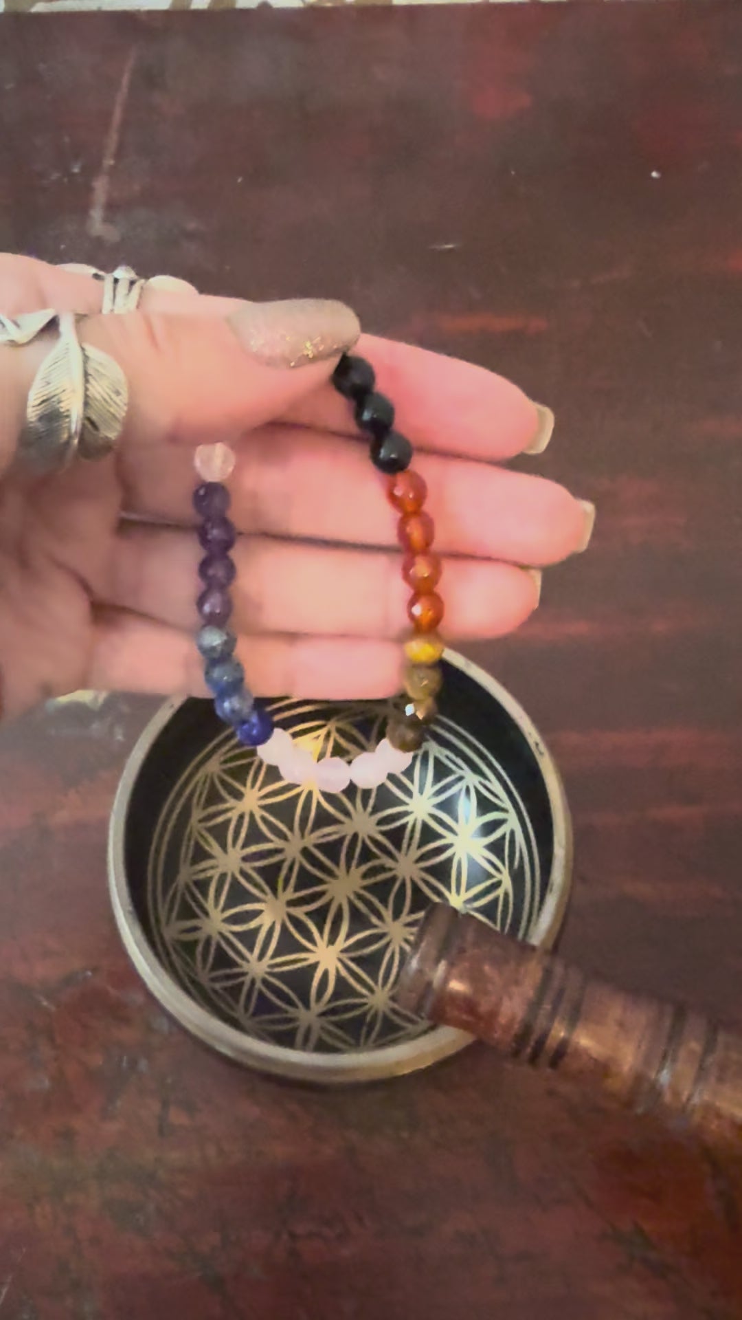Chakra Beaded Bracelet
